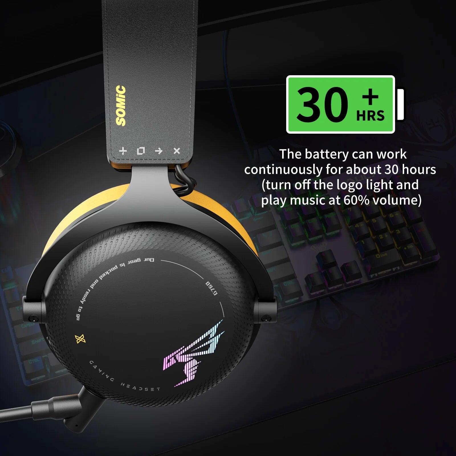 SOMiC G Series Wireless Gaming Headset - The Emporium